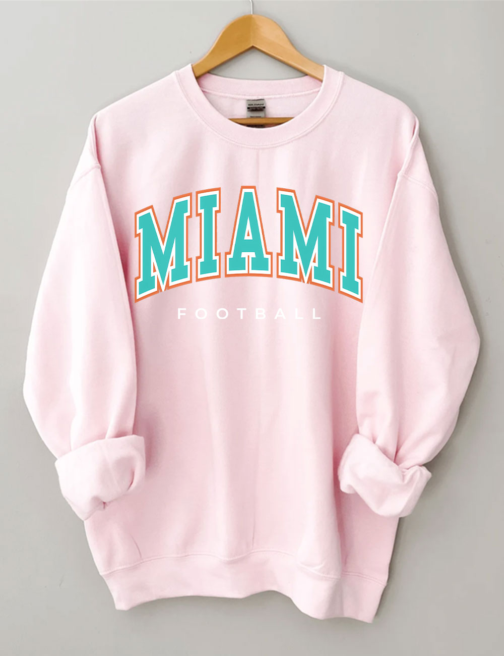 Miami Dolphins Football Sweatshirt
