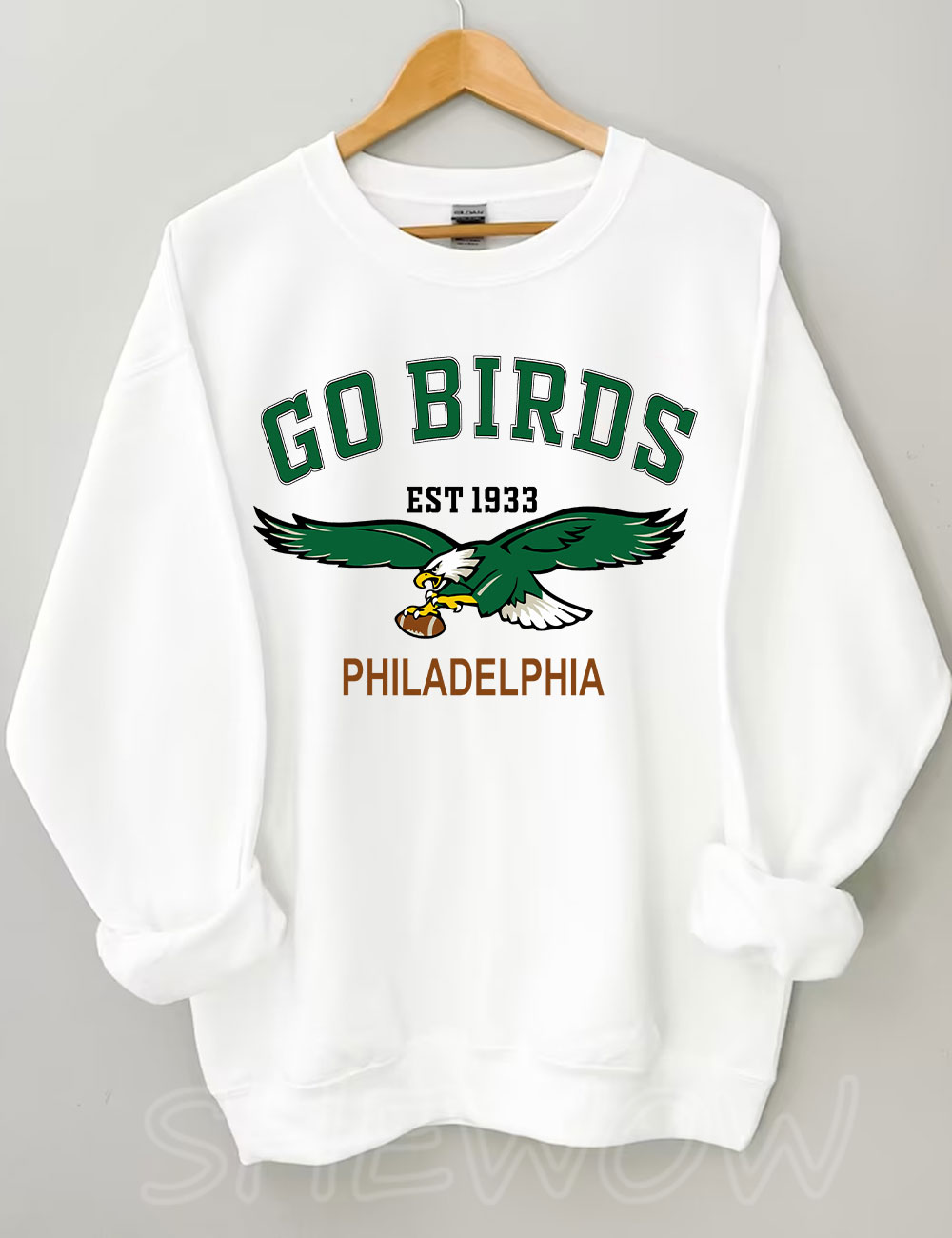 Go Birds Philadelphia Eagle Football Sweatshirt