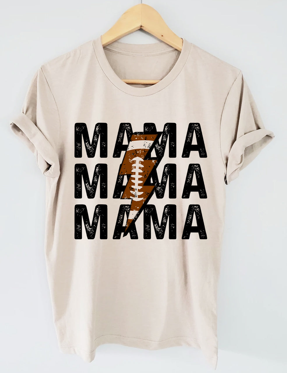 Football Mama Custom T-shirt