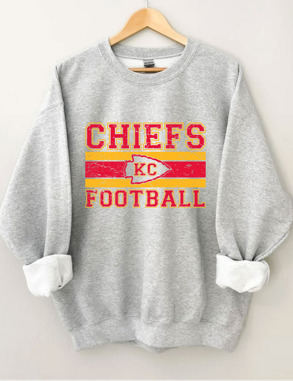 Vintage Chiefs Football Sweatshirt
