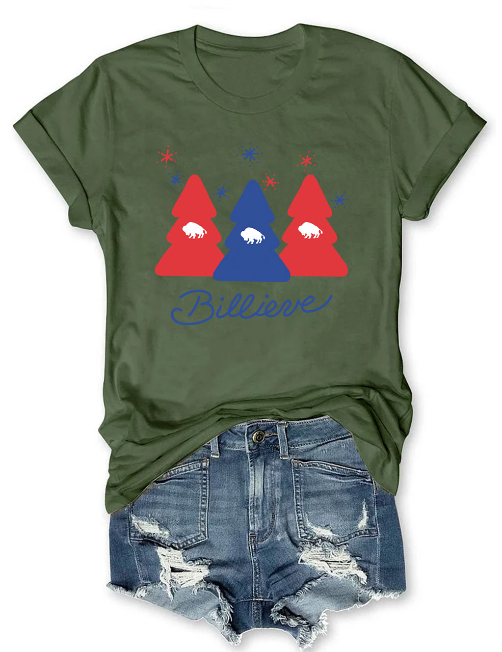 Buffalo Bill Christmas T-Shirt