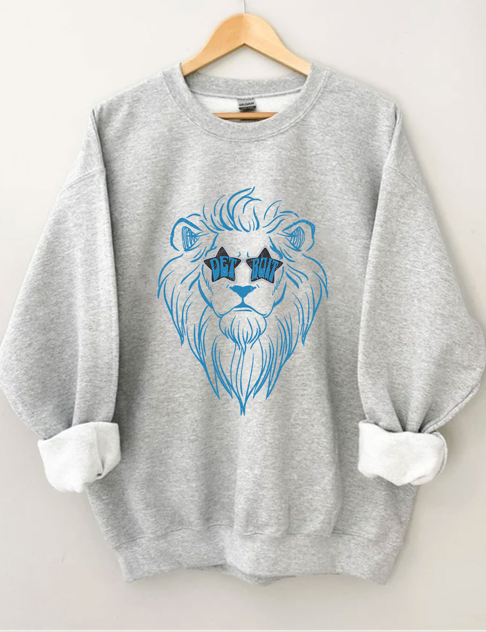 Vintage Detroit Lions Football Sweatshirt