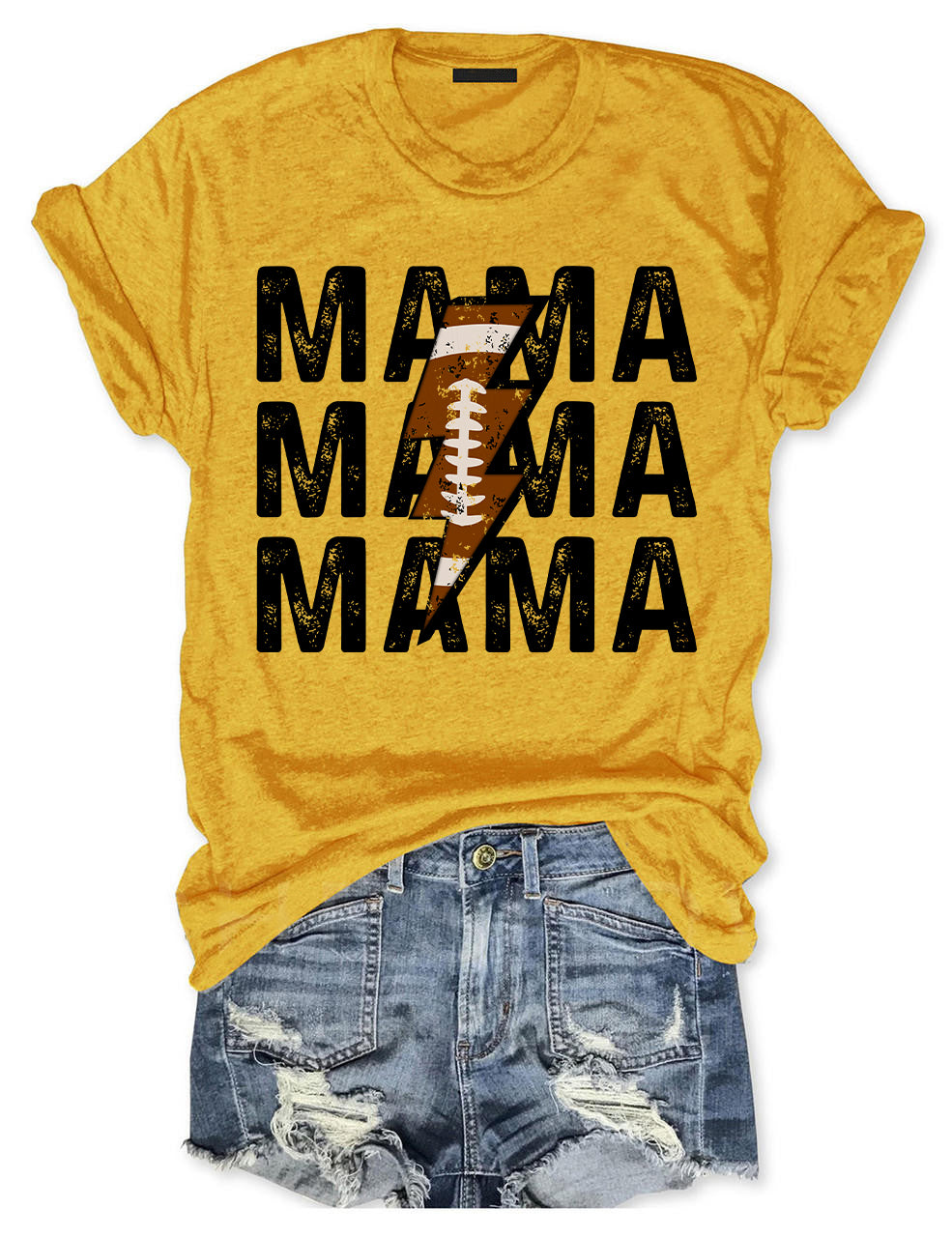 Football Mama Custom T-shirt