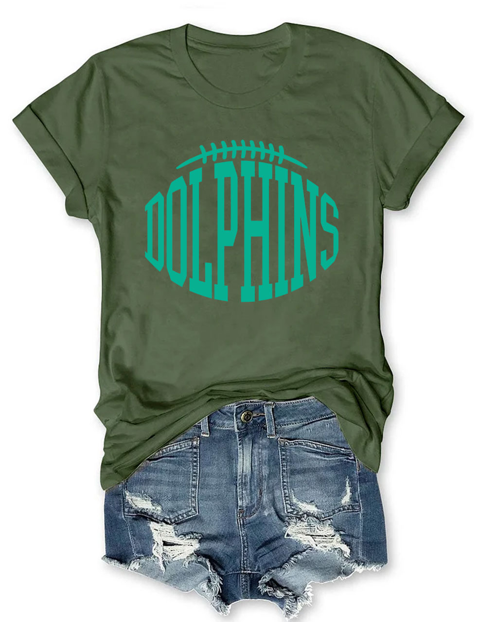 Dolphins Football T-Shirt