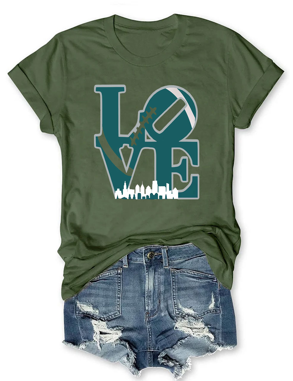 Philly Love Football T-Shirt