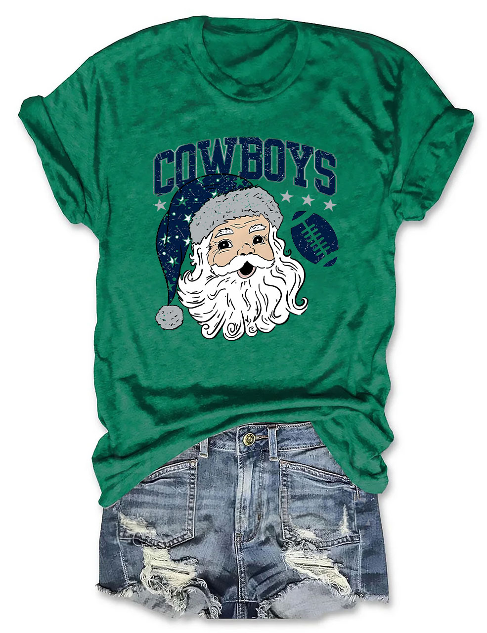 Christmas Dallas Football T-Shirt