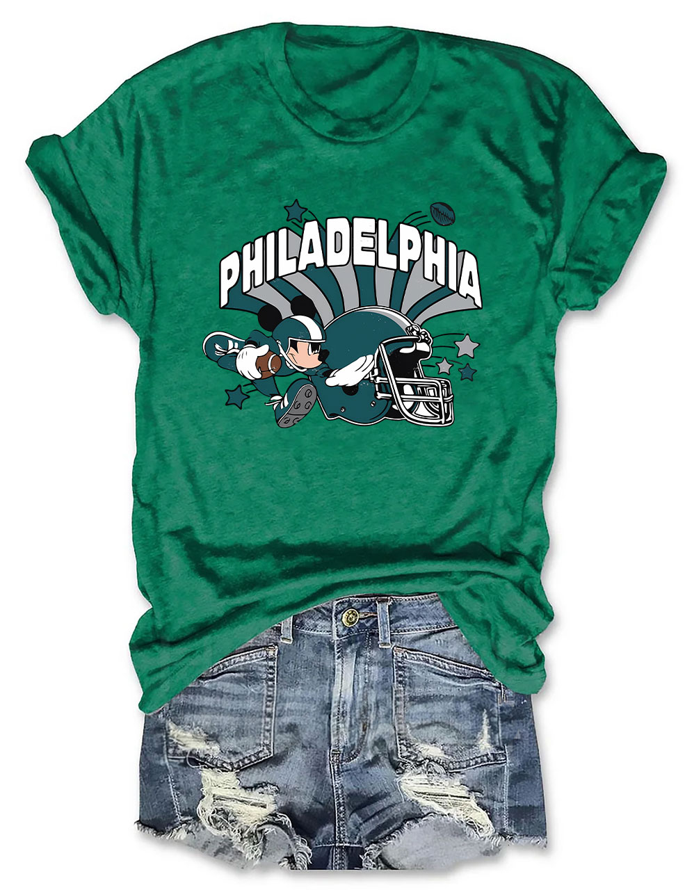 Philadelphia Mickey Football T-Shirt