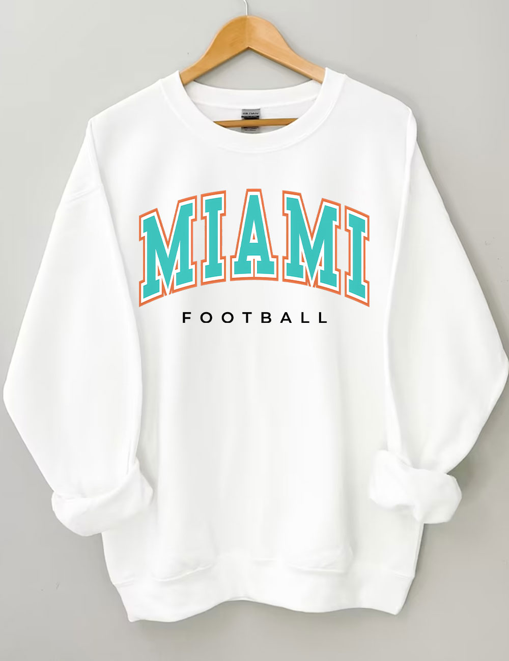 Miami Dolphins Football Sweatshirt