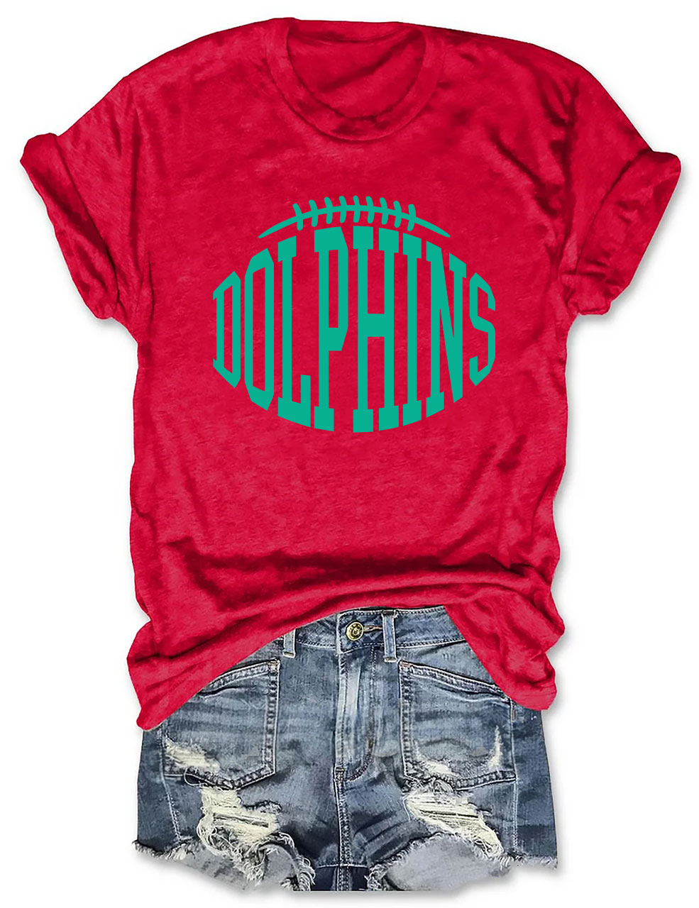 Dolphins Football T-Shirt