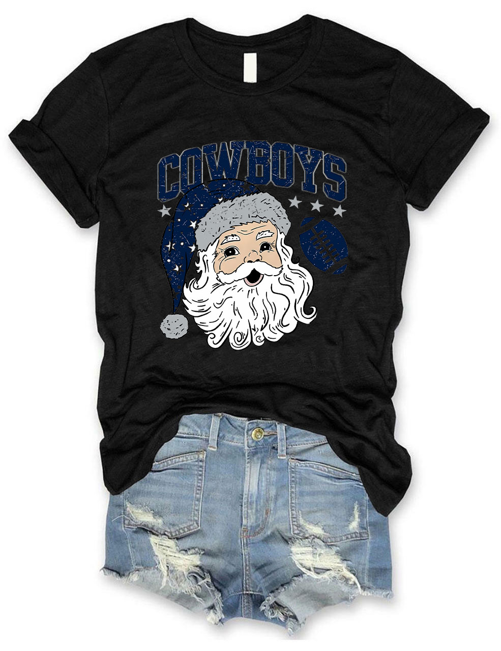 Christmas Dallas Football T-Shirt