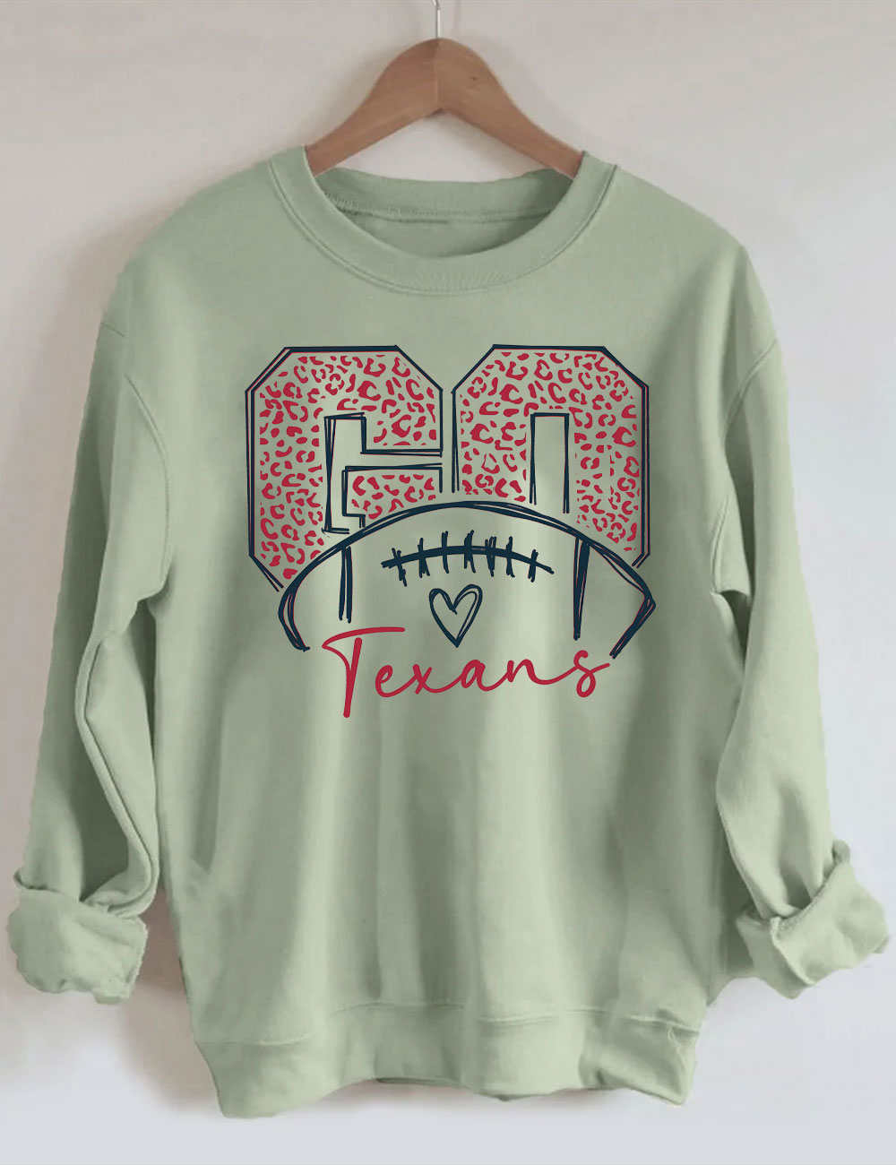 Go Texans Football Sweatshirt