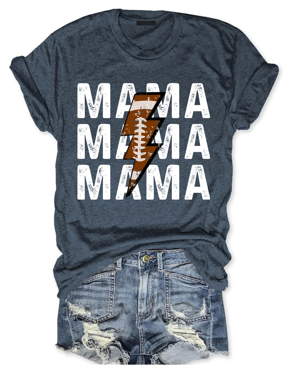 Football Mama Custom T-shirt