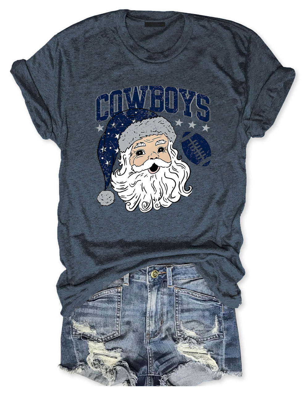 Christmas Dallas Football T-Shirt