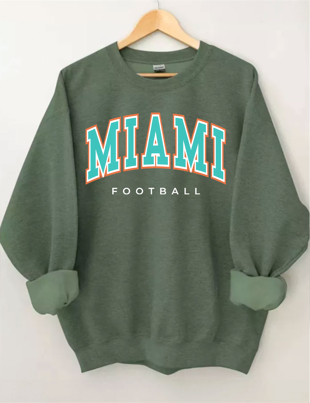 Miami Dolphins Football Sweatshirt