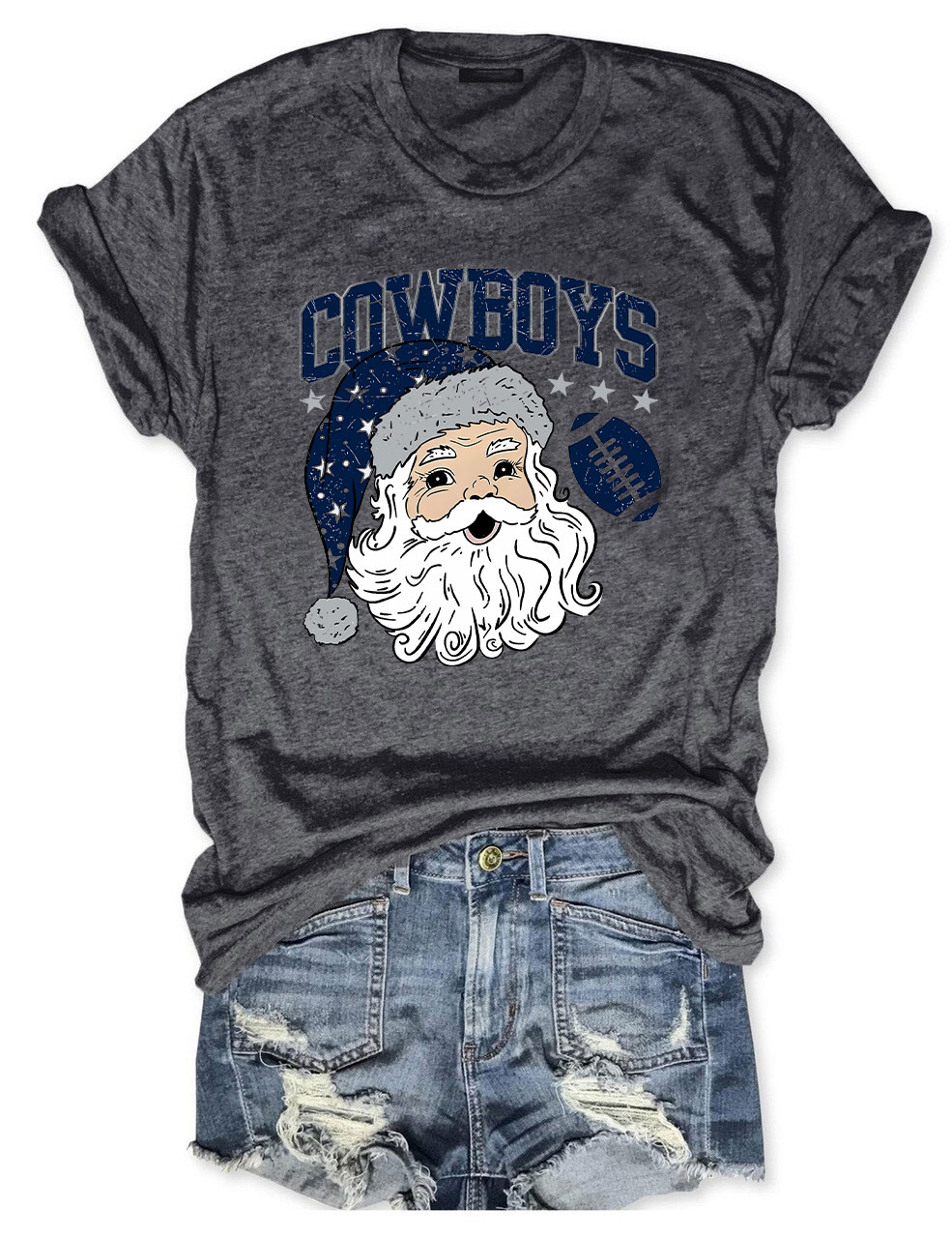 Christmas Dallas Football T-Shirt