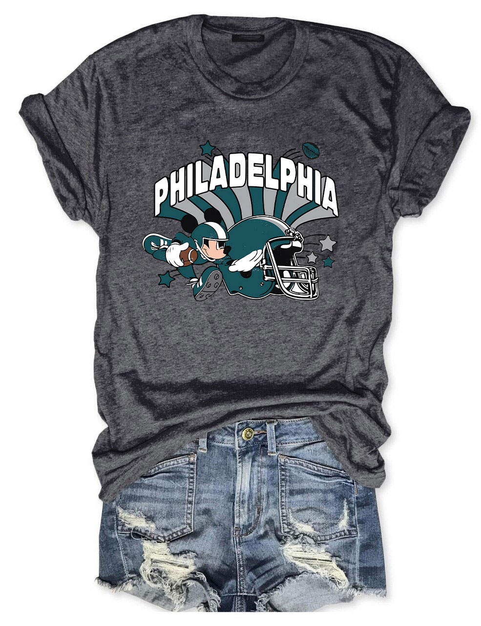 Philadelphia Mickey Football T-Shirt