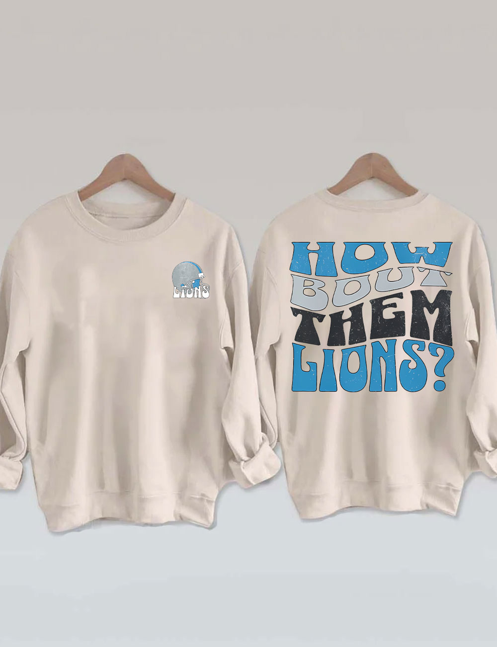 Vintage Detroit Lions Football Sweatshirt