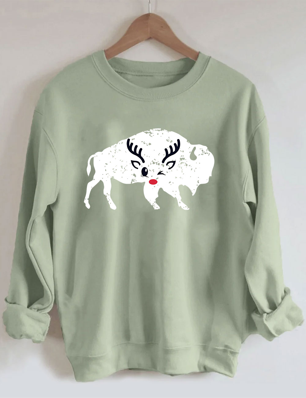 Tis the Season Buffalo Christmas Football Sweatshirt