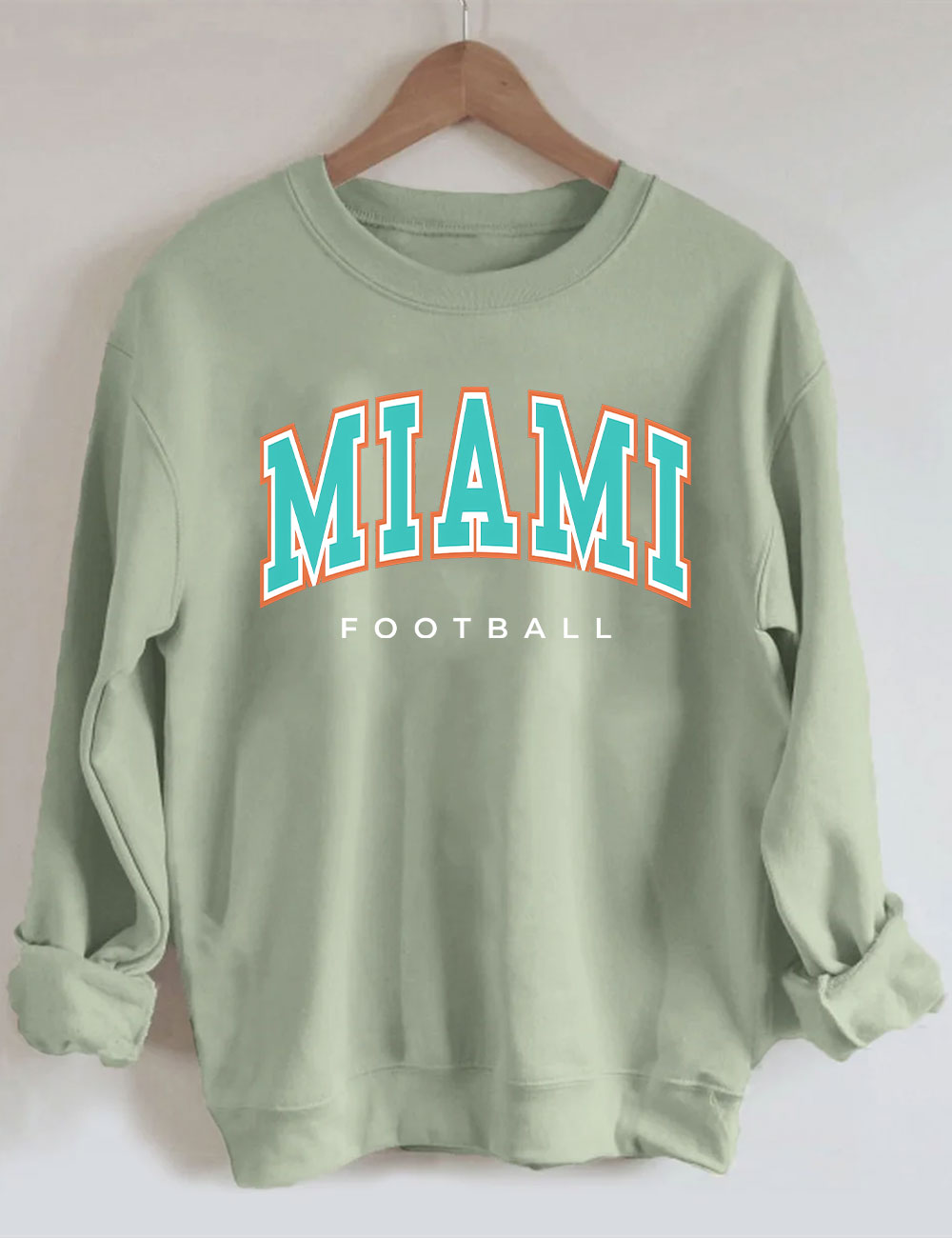 Miami Dolphins Football Sweatshirt