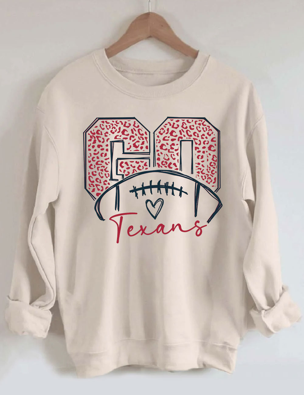 Go Texans Football Sweatshirt