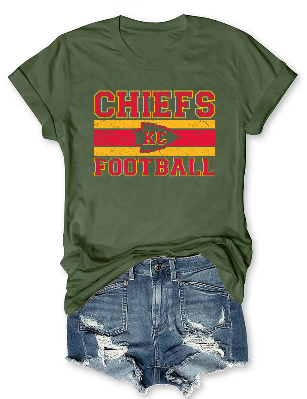 Vintage Chiefs Football T-Shirt