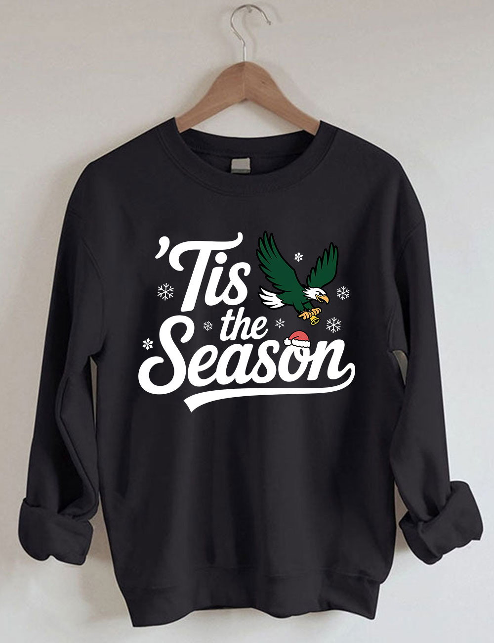 Tis The Season Philadelphia Christmas Football Sweatshirt