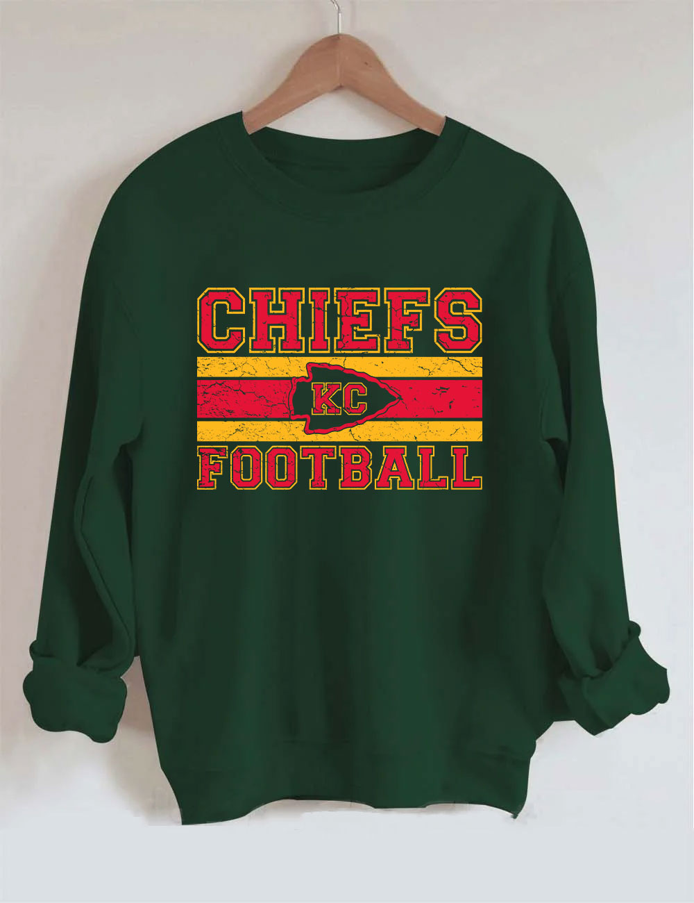 Vintage Chiefs Football Sweatshirt