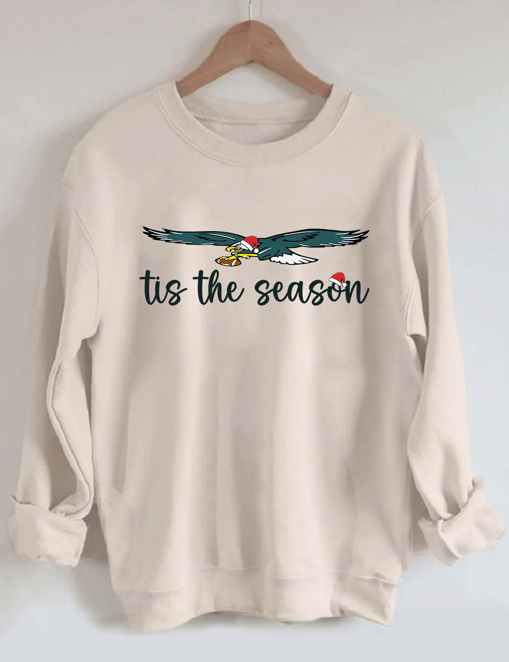 Tis The Season Philadelphia Christmas Football Sweatshirt