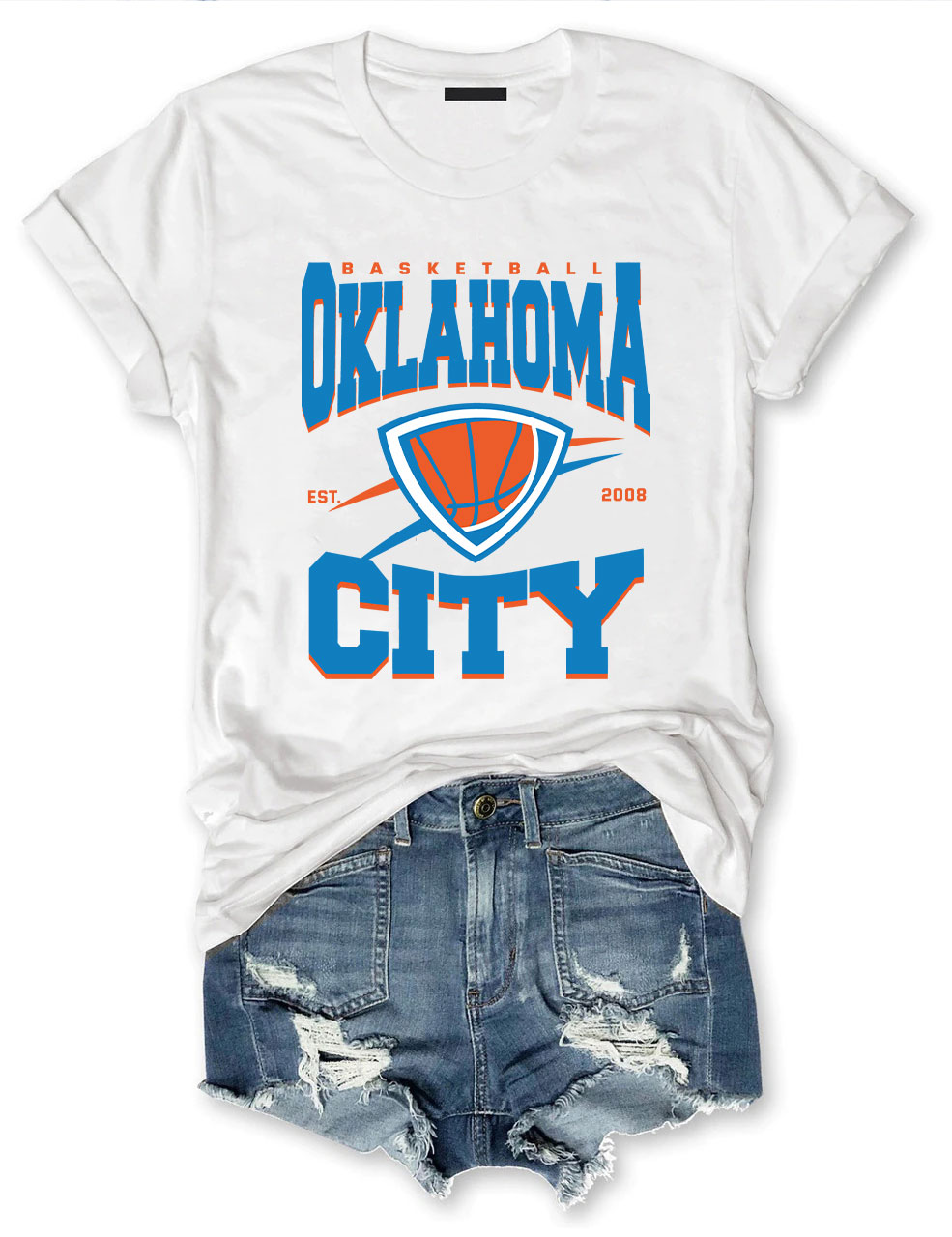 Oklahoma City Basketball T-Shirt