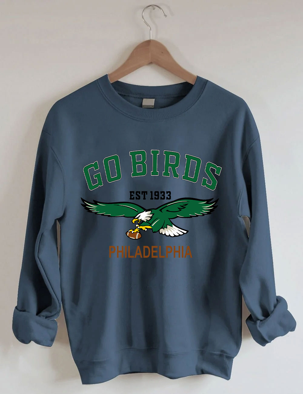 Go Birds Philadelphia Eagle Football Sweatshirt
