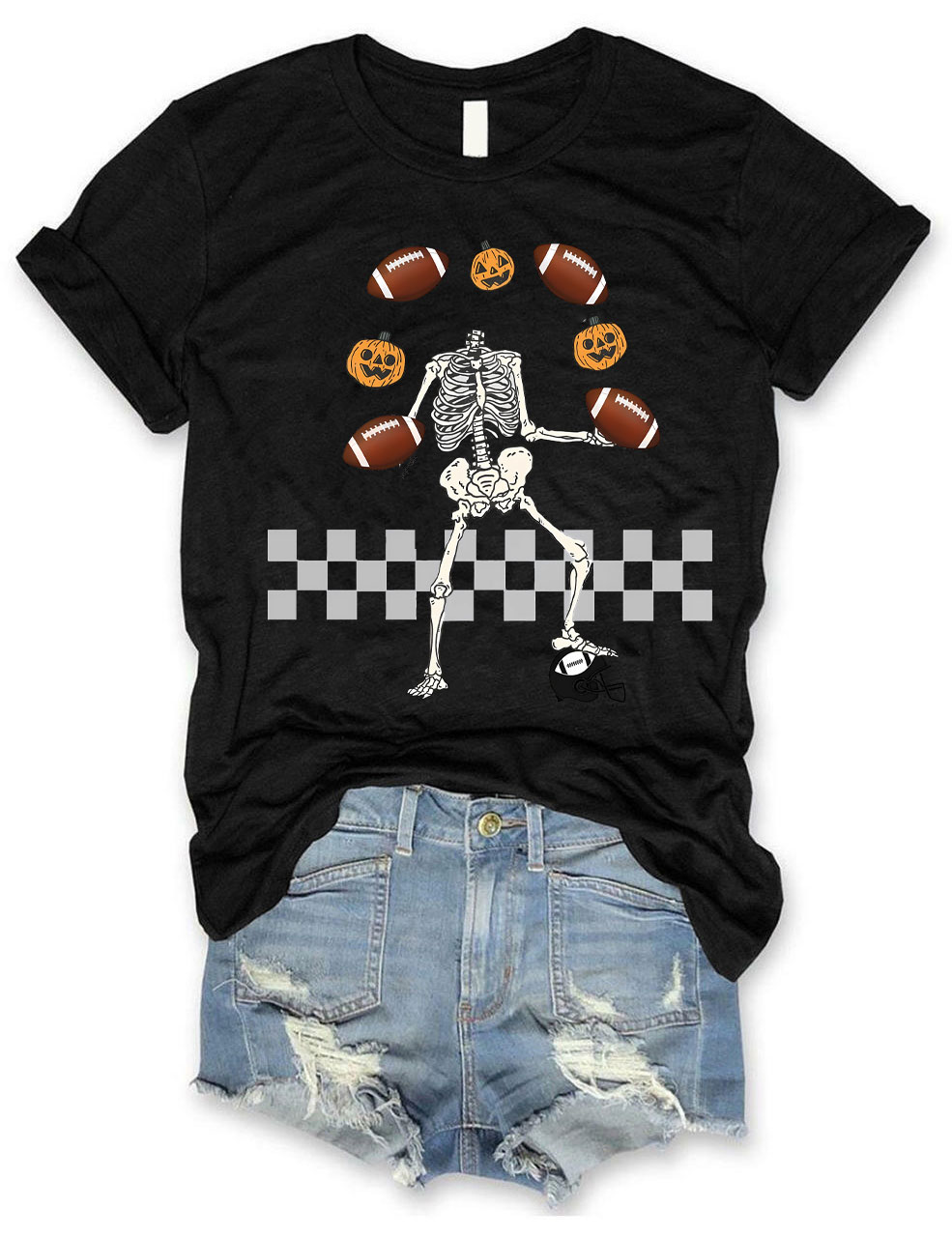 Halloween Football T-Shirt