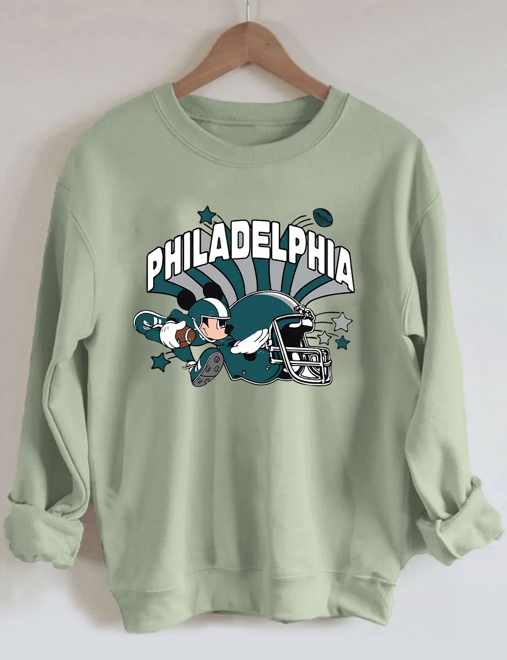 Philadelphia Mickey Football Sweatshirt