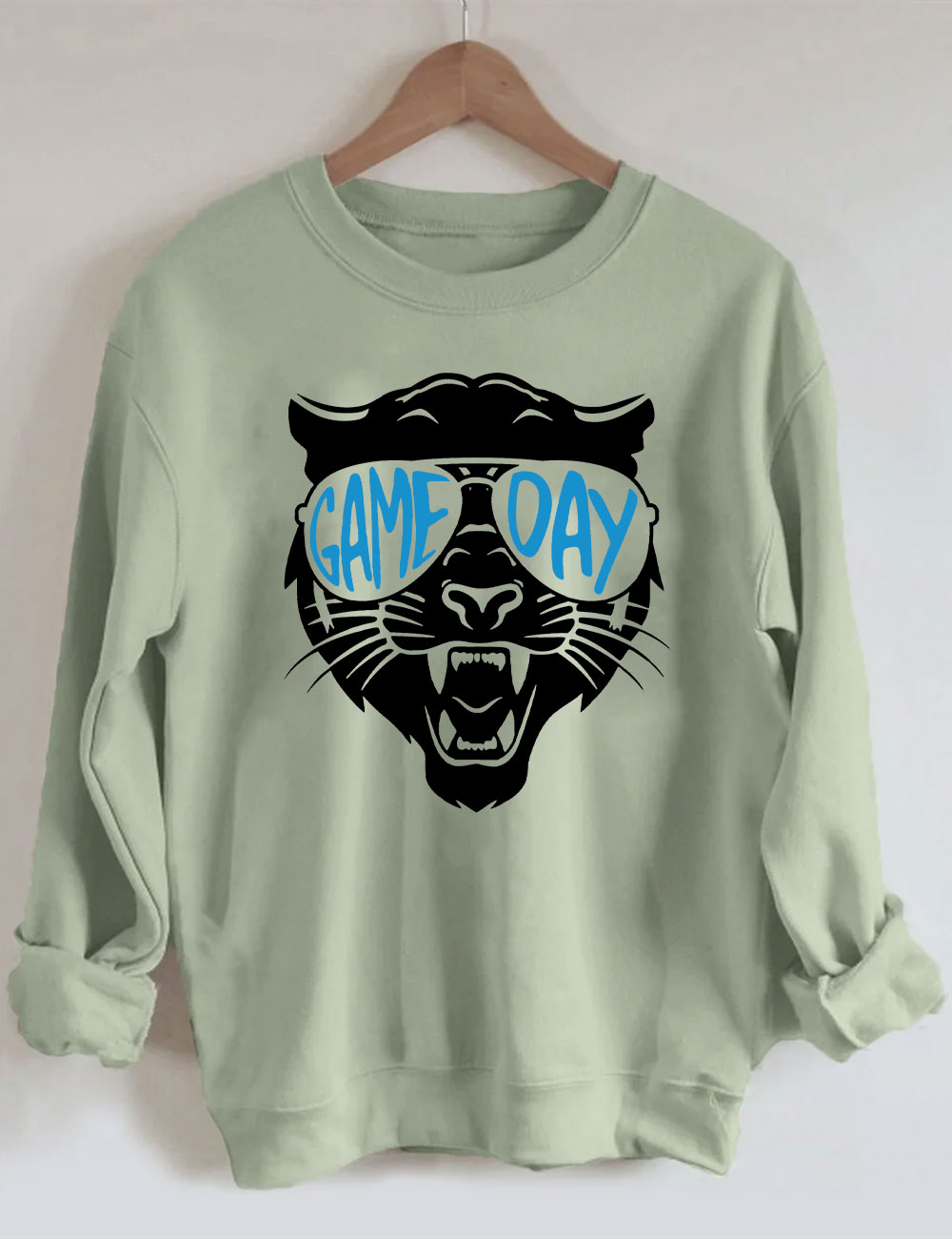 Carolina Panthers Game Day Football Sweatshirt