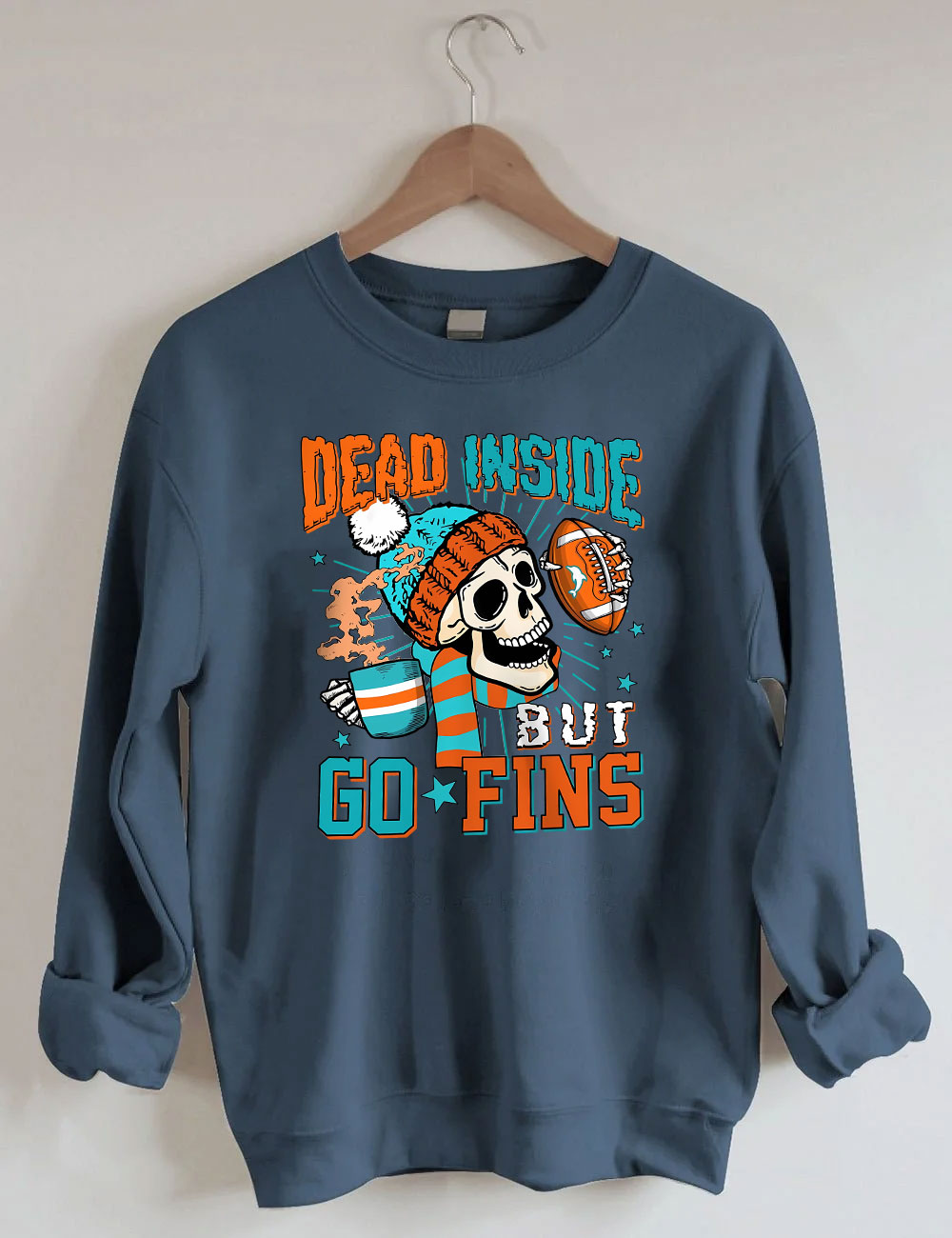 Dead Inside But Go Fin Sweatshirt