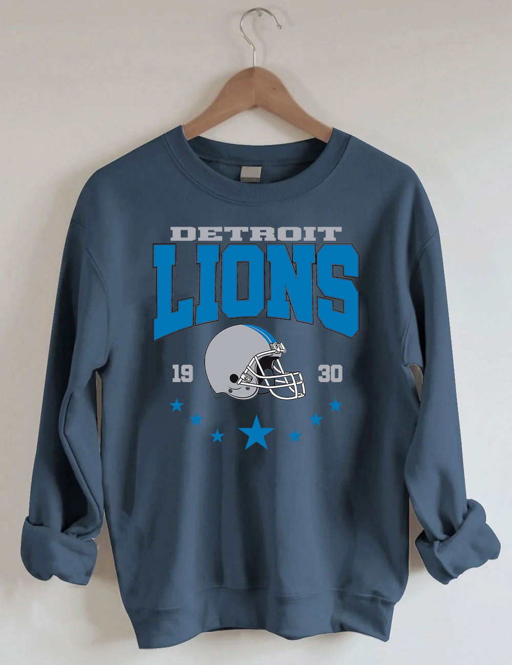Vintage Detroit Lions Football Sweatshirt