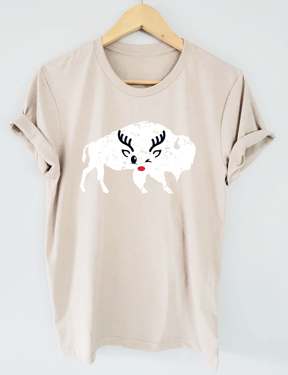 Tis the Season Buffalo Christmas Football T-Shirt