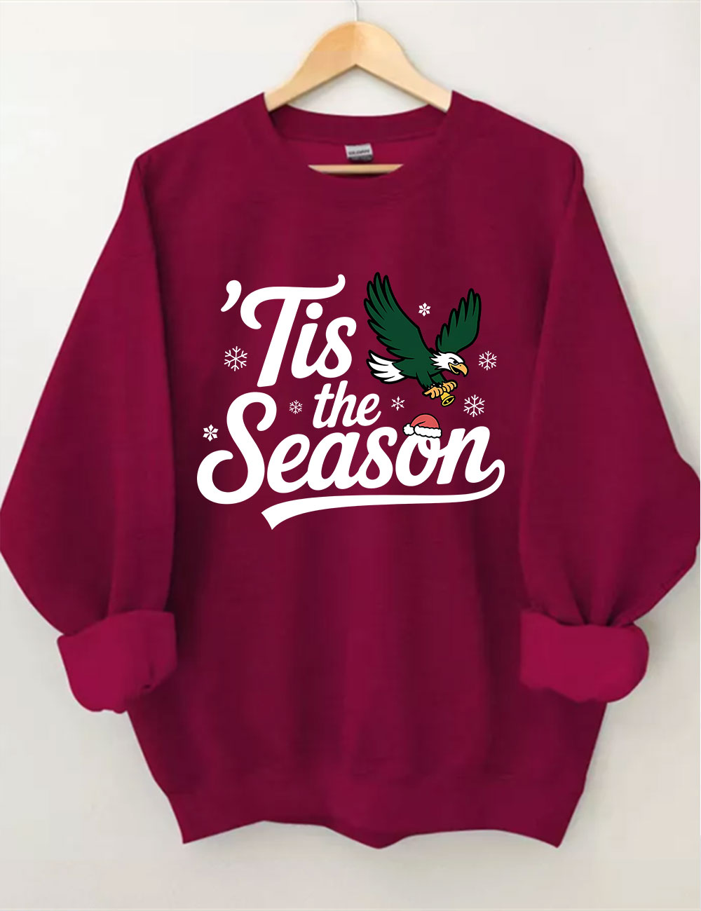 Tis The Season Philadelphia Christmas Football Sweatshirt