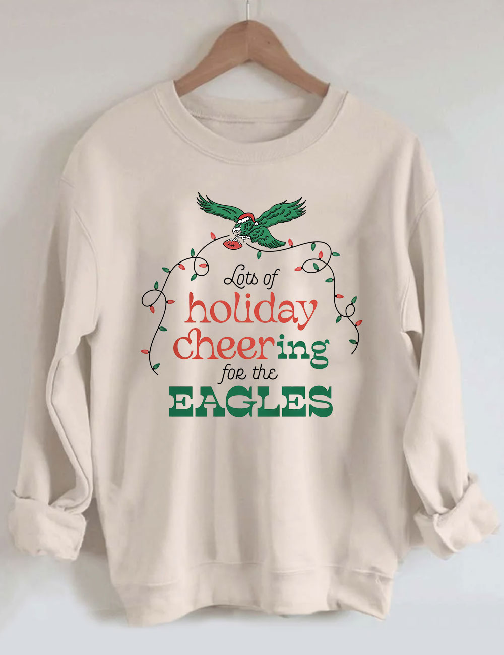 Philadelphia Eagles Holiday Cheer Christmas Eagles Sweatshirt