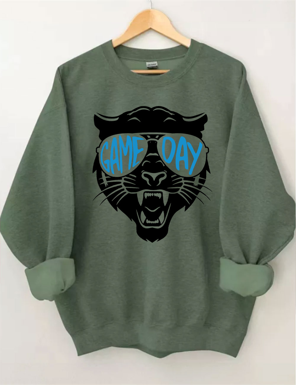 Carolina Panthers Game Day Football Sweatshirt
