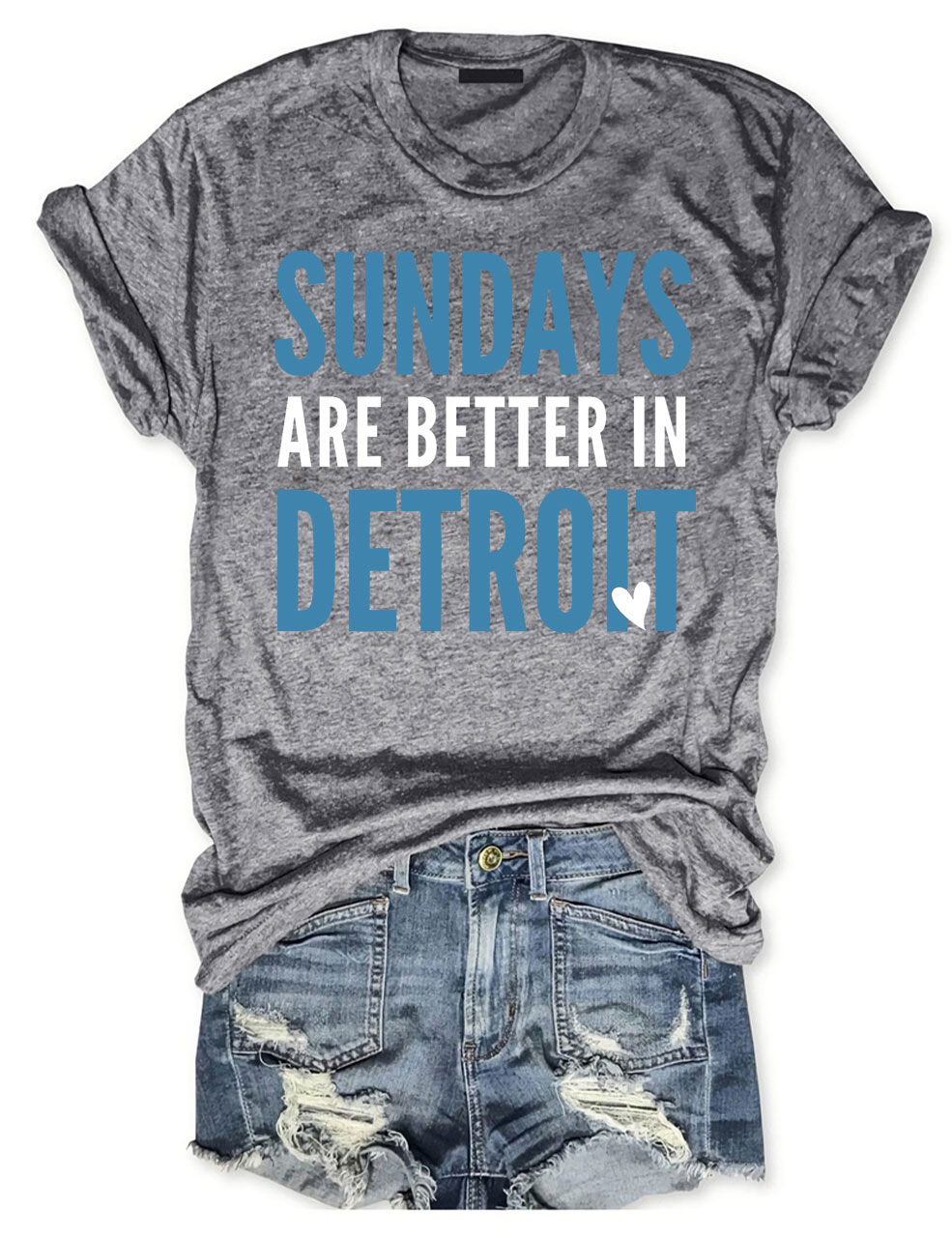 Sundays Are Better In Detroit Football T-Shirt