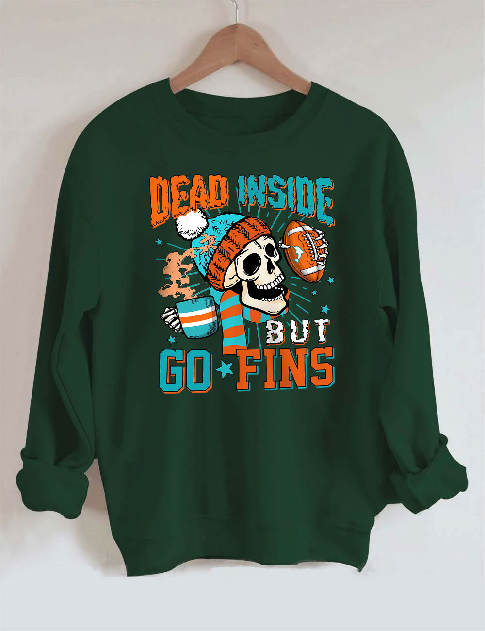 Dead Inside But Go Fin Sweatshirt