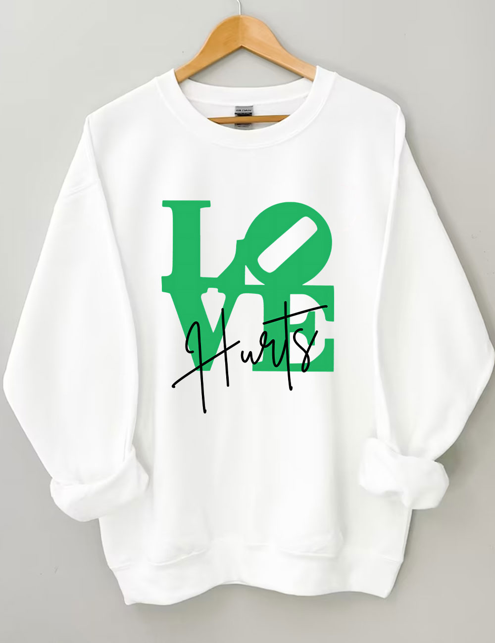 Love Hurts Philly Football Sweatshirt