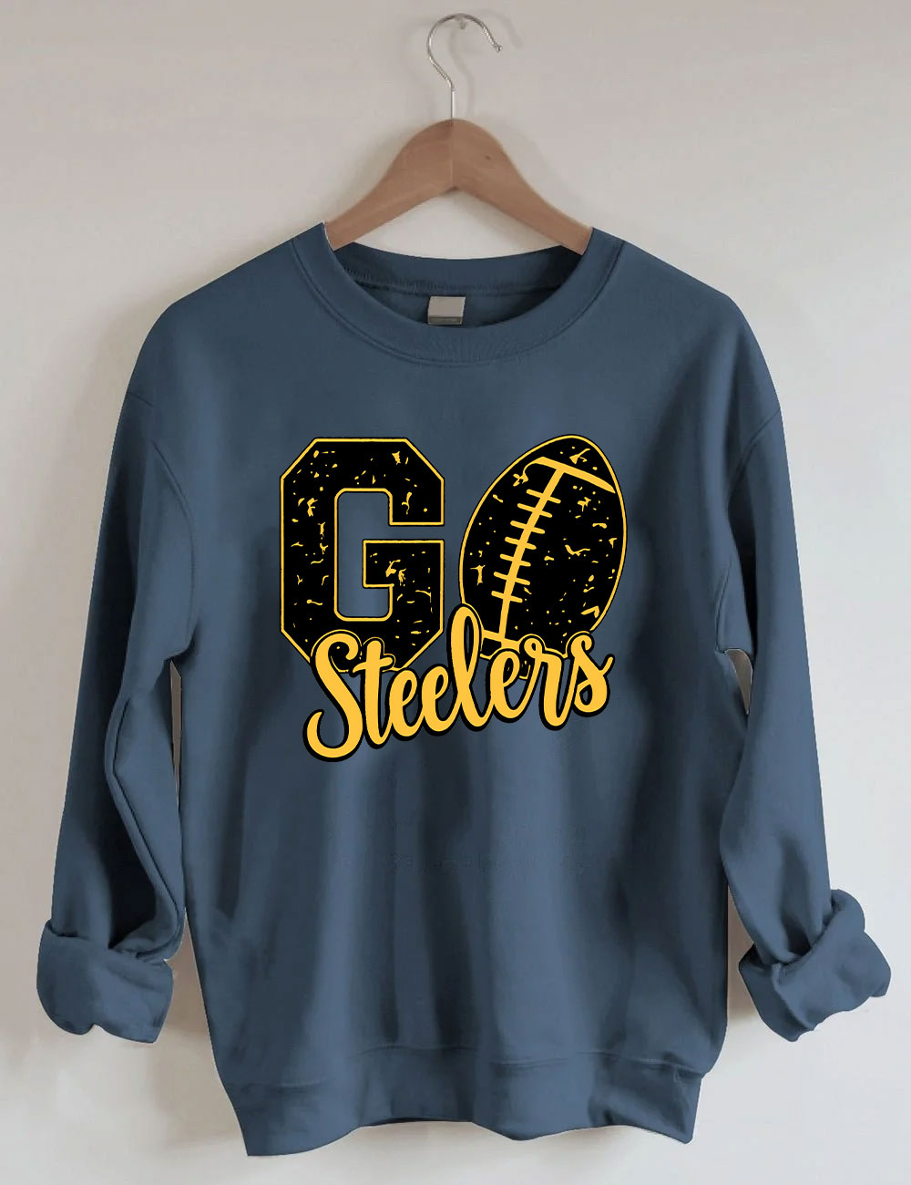 Go Steelers Football Sweatshirt
