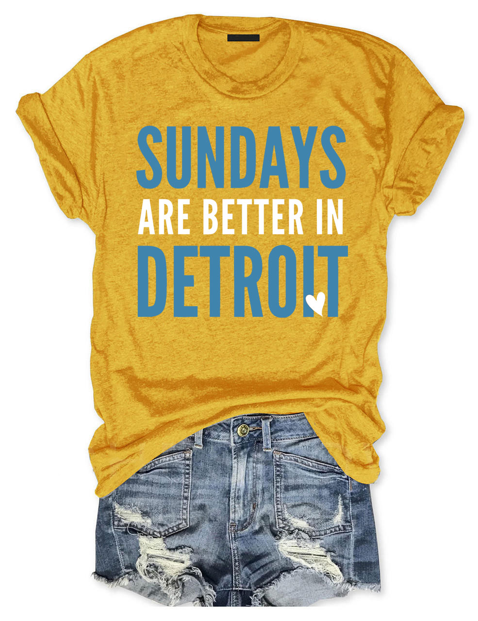Sundays Are Better In Detroit Football T-Shirt