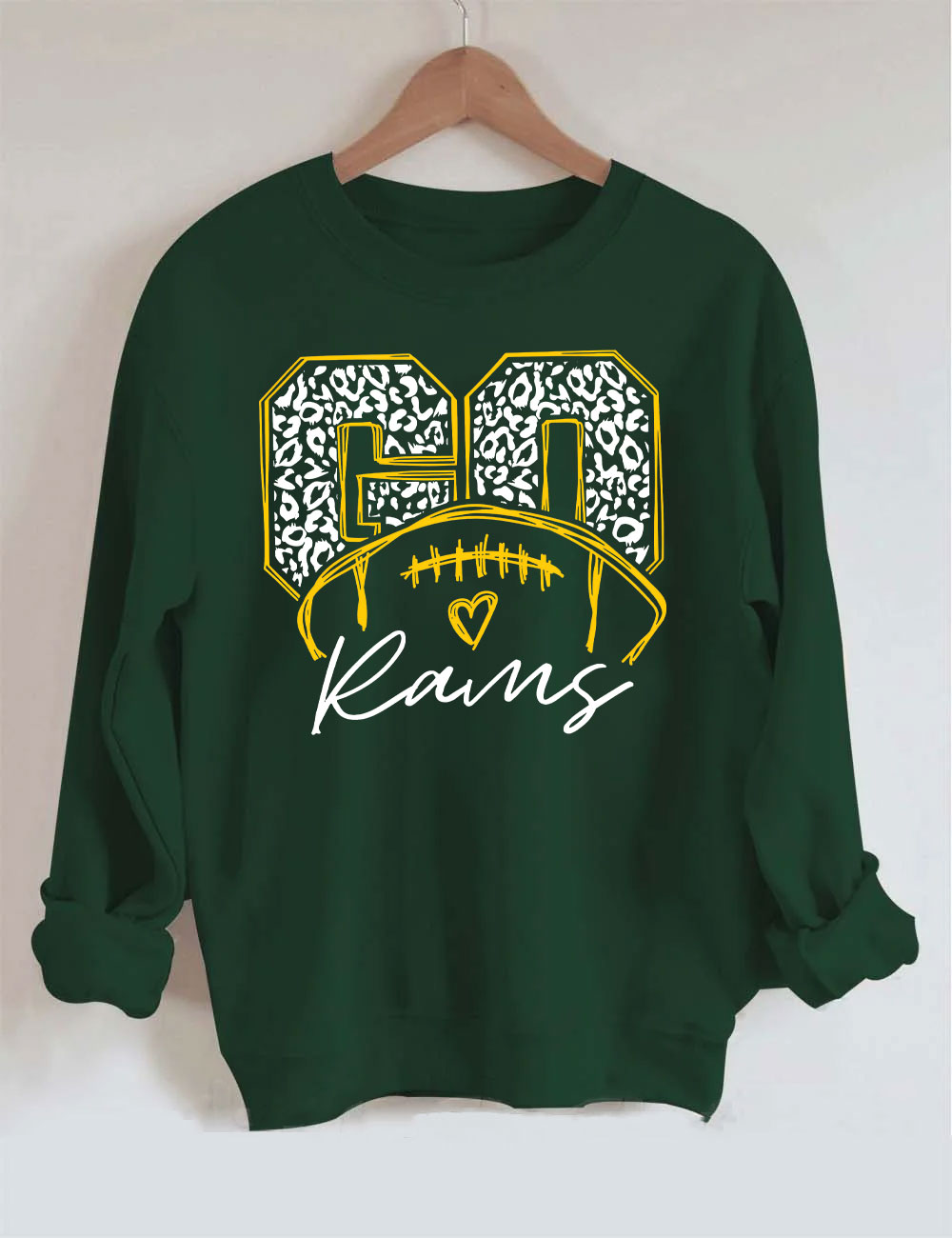Leopard Go Ravens Sweatshirt