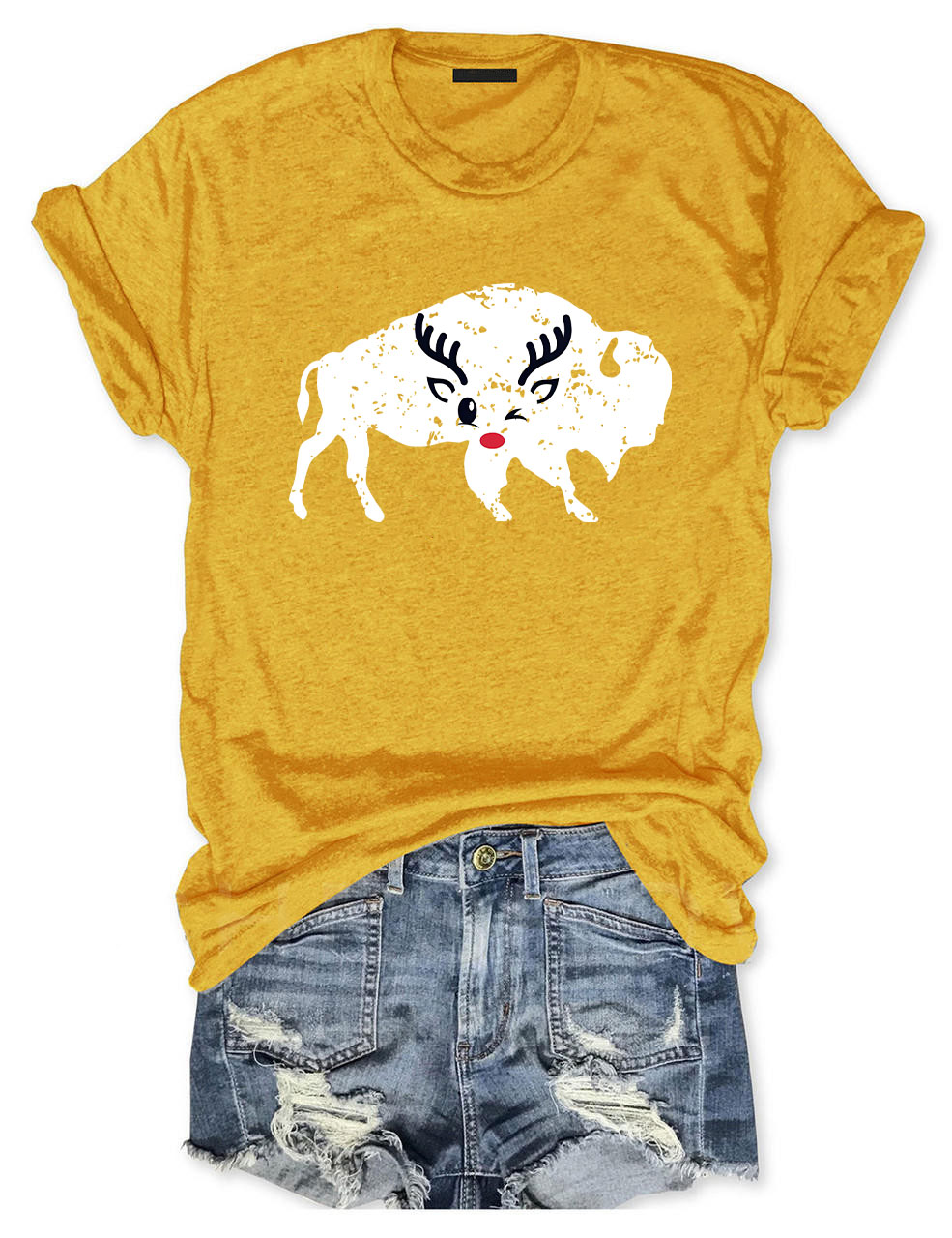 Tis the Season Buffalo Christmas Football T-Shirt