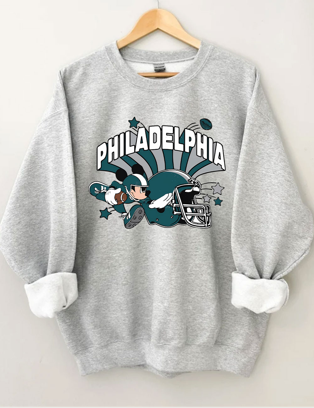 Philadelphia Mickey Football Sweatshirt