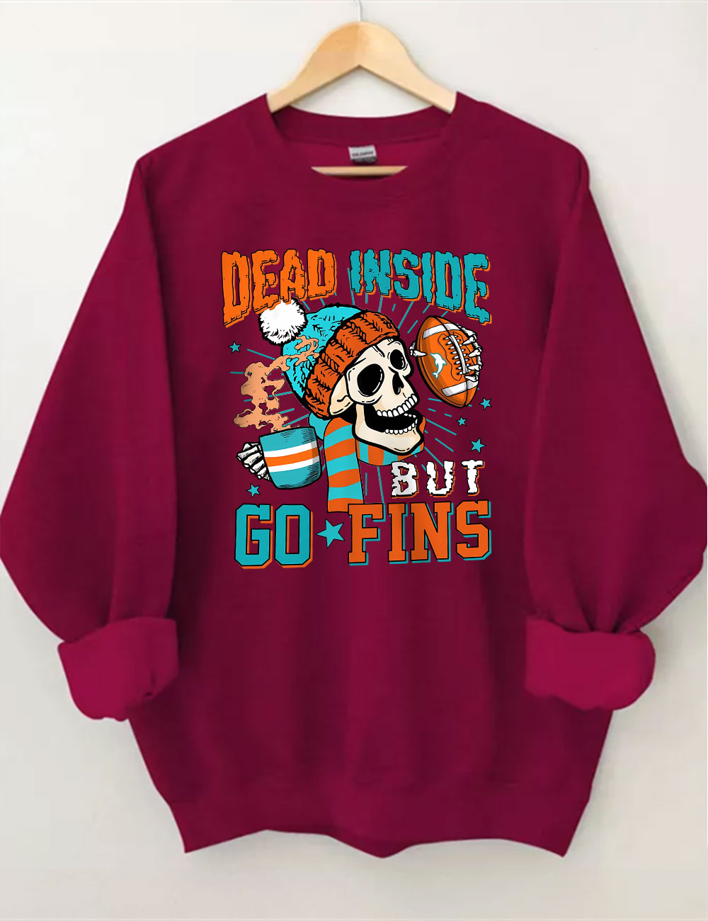 Dead Inside But Go Fin Sweatshirt