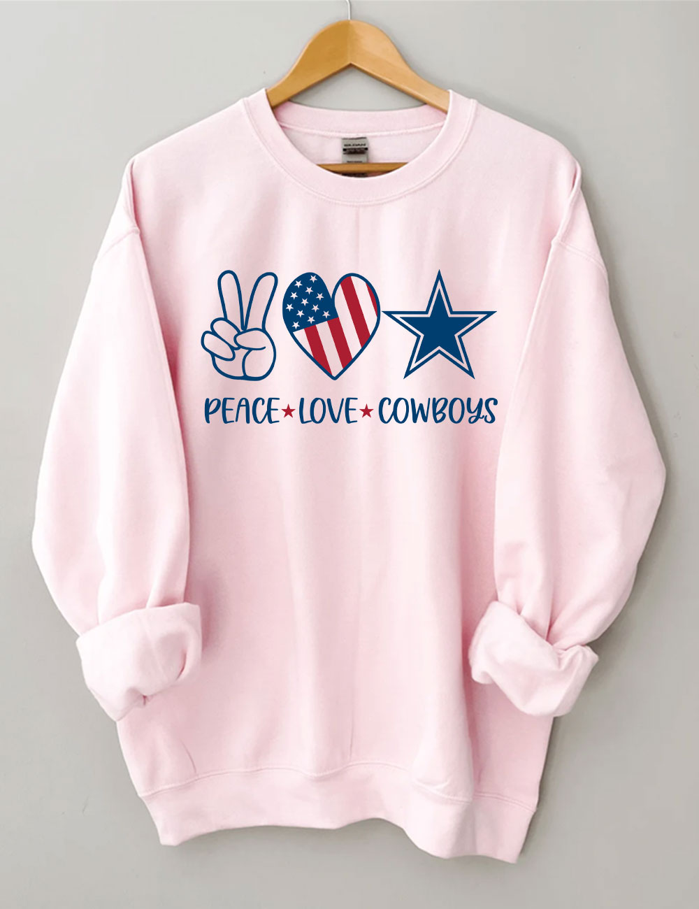 Peace Love Cowboys Sweatshirt
