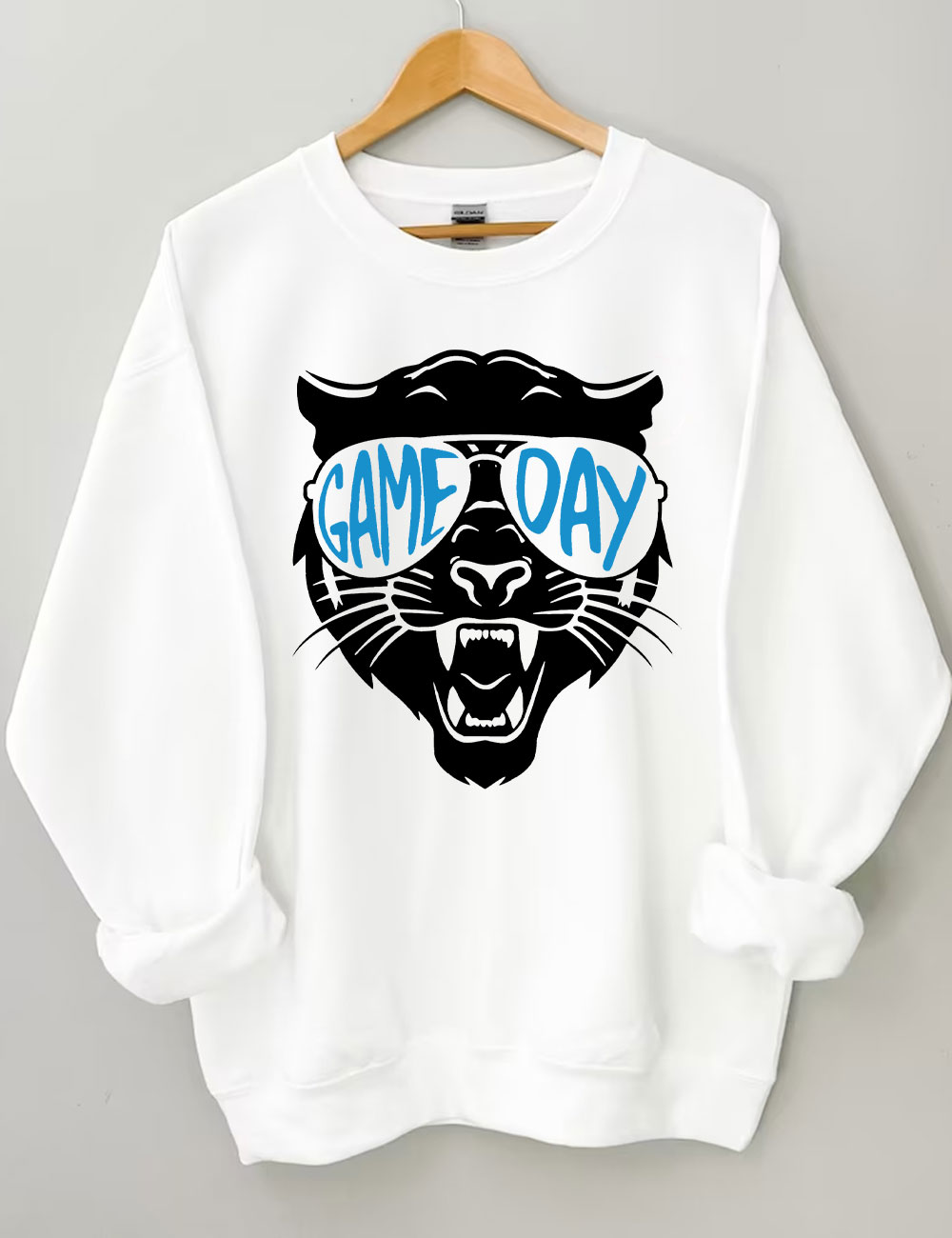 Carolina Panthers Game Day Football Sweatshirt